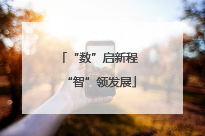 “数”启新程 “智”领发展