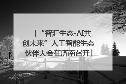 “智汇生态-AI共创未来”人工智能生态伙伴大会在济南召开