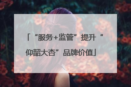 “服务+监管”提升“仰韶大杏”品牌价值