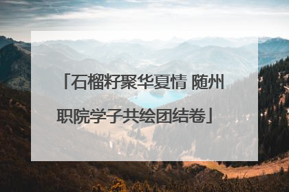 石榴籽聚华夏情 随州职院学子共绘团结卷