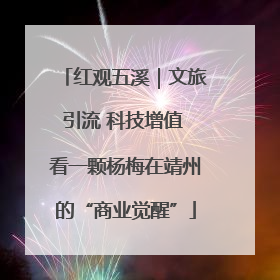 红观五溪｜文旅引流 科技增值 看一颗杨梅在靖州的“商业觉醒”