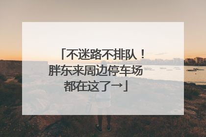 不迷路不排队！胖东来周边停车场都在这了→