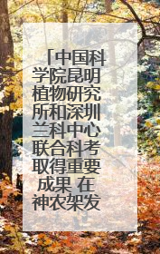 中国科学院昆明植物研究所和深圳兰科中心联合科考取得重要成果 在神农架发现两种“国保”级兰花