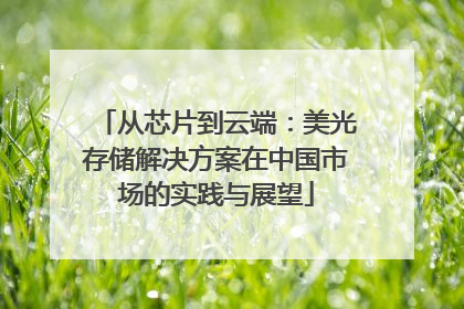 从芯片到云端：美光存储解决方案在中国市场的实践与展望