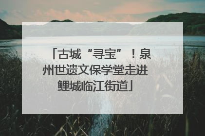 古城“寻宝”！泉州世遗文保学堂走进鲤城临江街道