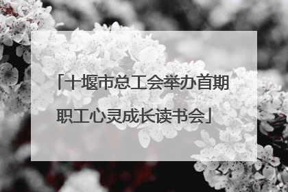 十堰市总工会举办首期职工心灵成长读书会