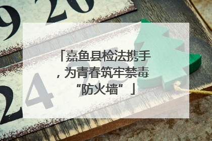 嘉鱼县检法携手，为青春筑牢禁毒“防火墙”