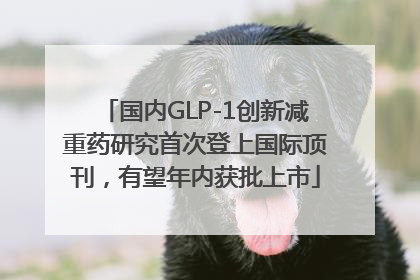 国内GLP-1创新减重药研究首次登上国际顶刊，有望年内获批上市