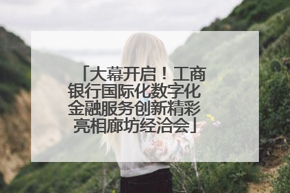 大幕开启！工商银行国际化数字化金融服务创新精彩亮相廊坊经洽会