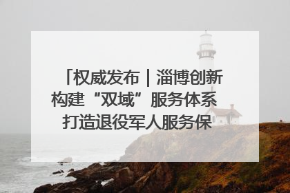 权威发布｜淄博创新构建“双域”服务体系 打造退役军人服务保障“淄博样板”