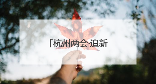 杭州两会·追新丨关键时刻，企业需要“拉一把”