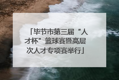 毕节市第三届“人才杯”篮球赛暨高层次人才专项赛举行