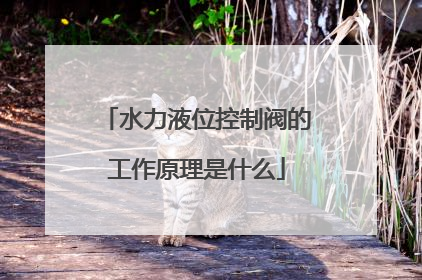 水力液位控制阀的工作原理是什么