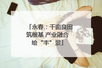 永春：千亩良田筑根基 产业融合绘“丰”景
