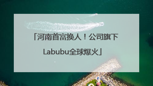 河南首富换人！公司旗下Labubu全球爆火