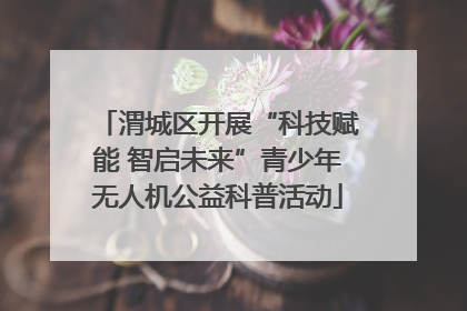 渭城区开展“科技赋能 智启未来”青少年无人机公益科普活动