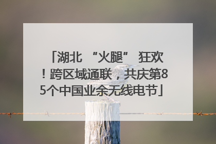 湖北 “火腿” 狂欢！跨区域通联，共庆第85个中国业余无线电节