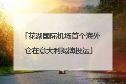 花湖国际机场首个海外仓在意大利揭牌投运