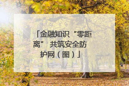 金融知识“零距离” 共筑安全防护网（图）