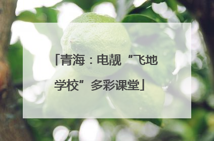 青海：电靓“飞地学校”多彩课堂