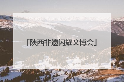 陕西非遗闪耀文博会