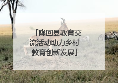 隆回县教育交流活动助力乡村教育创新发展