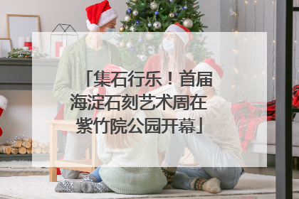 集石行乐！首届海淀石刻艺术周在紫竹院公园开幕