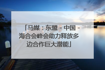 马媒：东盟－中国－海合会峰会助力释放多边合作巨大潜能