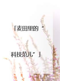 麦田里的“科技范儿”