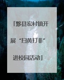 黟县宏村镇开展“扫黄打非”进校园活动